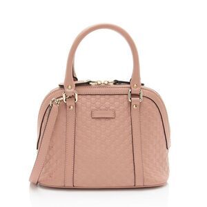 Gucci Microguccissima Leather Dome Small Satchel